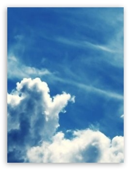 Clouds UltraHD Wallpaper for Mobile 3:5 3:4 - ;