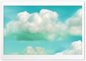 Clouds Green Ultra HD Wallpaper for 4K UHD Widescreen desktop, tablet & smartphone