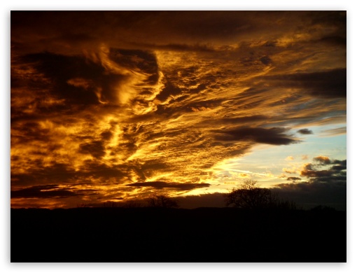 Cloudy Sky UltraHD Wallpaper for Fullscreen 4:3 ;