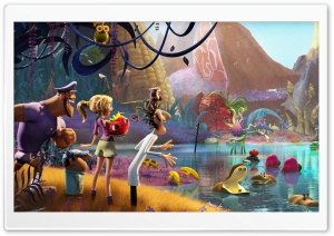 Cloudy with a Chance of Meatballs 2 2013 Ultra HD Wallpaper for 4K UHD Widescreen desktop, tablet & smartphone