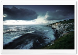 Coast, Stormy Weather Ultra HD Wallpaper for 4K UHD Widescreen desktop, tablet & smartphone