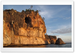 Coastal Cave Ultra HD Wallpaper for 4K UHD Widescreen desktop, tablet & smartphone