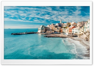 Coastal Town Ultra HD Wallpaper for 4K UHD Widescreen desktop, tablet & smartphone