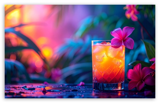 Cocktail, Aesthetic, Tropical, Plumeria Flowers UltraHD Wallpaper for UHD 16:9 ; HD 16:9 ; UltraWide 21:9 24:10 ; Widescreen 16:10 5:3 ; Fullscreen 4:3 5:4 3:2 ; Tablet 1:1 ; Mobile 9:16 9:19.5 9:20 10:16 2:3 3:5 3:4 ; Dual 5:4 ;