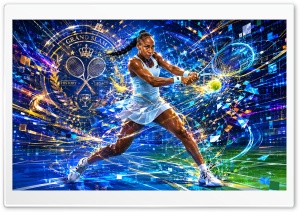 Coco Gauff 4K UHD Wallpaper for Widescreen and UltraWide Desktop, UltraHD TV, Smartphone, Tablet
