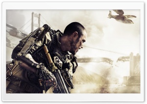 COD Advanced Warfare 2014 video game Ultra HD Wallpaper for 4K UHD Widescreen desktop, tablet & smartphone