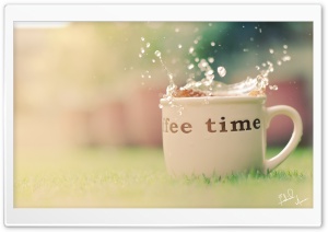 Coffee Time. Ultra HD Wallpaper for 4K UHD Widescreen desktop, tablet & smartphone
