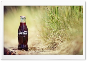 Coke Bottle Ultra HD Wallpaper for 4K UHD Widescreen desktop, tablet & smartphone