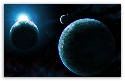 Cold Planets Ultra HD Desktop Background Wallpaper for 4K UHD TV ...