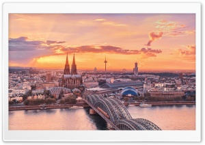 Cologne City Ultra HD Wallpaper for 4K UHD Widescreen desktop, tablet & smartphone