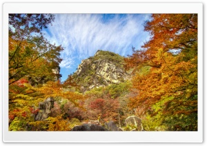 Color Explosion Rock Mountain Ultra HD Wallpaper for 4K UHD Widescreen desktop, tablet & smartphone