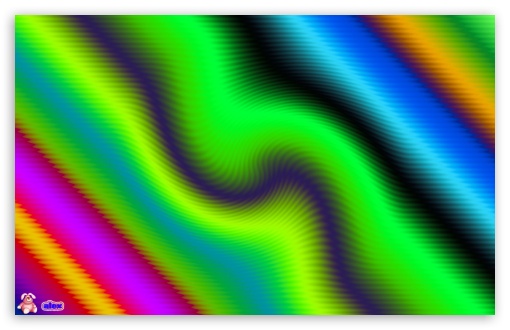 Color Wave (Green) UltraHD Wallpaper for Widescreen 16:10 ;