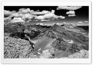 Colorado Pass Black and White Ultra HD Wallpaper for 4K UHD Widescreen desktop, tablet & smartphone