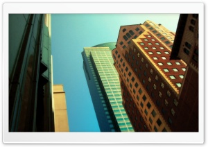Colored Buildings Ultra HD Wallpaper for 4K UHD Widescreen desktop, tablet & smartphone