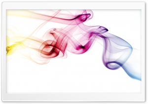 Colored Smoke White Background Ultra HD Wallpaper for 4K UHD Widescreen desktop, tablet & smartphone