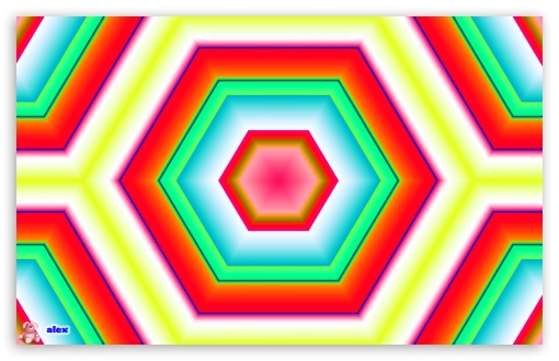 Colorful Abstract UltraHD Wallpaper for Widescreen 16:10 ;