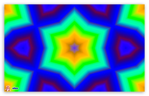 Colorful Abstract Backgrounds - Blue UltraHD Wallpaper for Widescreen 16:10 ;