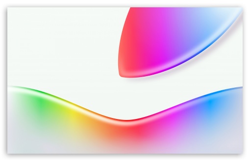 Colorful Apple Logo Close-up UltraHD Wallpaper for UHD 16:9 ; HD 16:9 ; UltraWide 21:9 24:10 ; Widescreen 16:10 ; Tablet 1:1 ; Mobile 9:16 9:19.5 9:20 9:21 9:22 ;