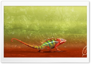 Colorful Chameleon Ultra HD Wallpaper for 4K UHD Widescreen desktop, tablet & smartphone