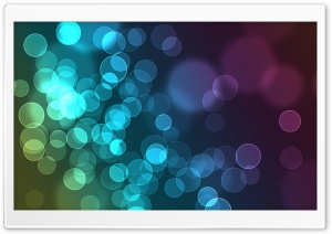 Colorful Circles Of Light Ultra HD Wallpaper for 4K UHD Widescreen desktop, tablet & smartphone