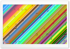 Colorful Drops 4K UHD Wallpaper for Widescreen and UltraWide Desktop, UltraHD TV, Smartphone, Tablet