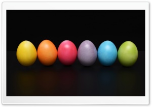 Colorful Easter Eggs Ultra HD Wallpaper for 4K UHD Widescreen desktop, tablet & smartphone