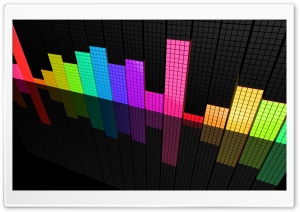 Colorful Equalizer Ultra HD Wallpaper for 4K UHD Widescreen desktop, tablet & smartphone