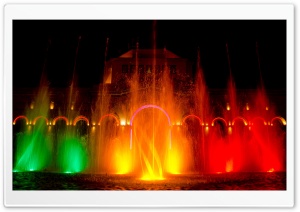 Colorful Fountain Ultra HD Wallpaper for 4K UHD Widescreen desktop, tablet & smartphone