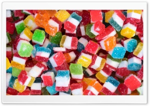 Colorful Gummy Jelly Candies Ultra HD Wallpaper for 4K UHD Widescreen desktop, tablet & smartphone
