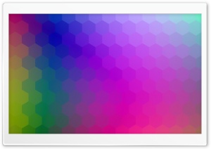 Colorful Hexagons Background Design Ultra HD Wallpaper for 4K UHD Widescreen desktop, tablet & smartphone