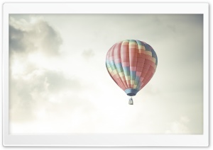 Colorful Hot Air Balloon In The Sky Ultra HD Wallpaper for 4K UHD Widescreen desktop, tablet & smartphone