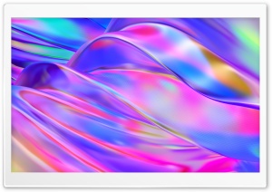 Colorful Iridescent Abstract 4K UHD Wallpaper for Widescreen and UltraWide Desktop, UltraHD TV, Smartphone, Tablet