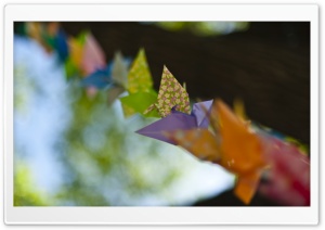 Colorful Origami Ultra HD Wallpaper for 4K UHD Widescreen desktop, tablet & smartphone