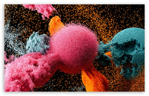 Colorful Particle Collision UltraHD Wallpaper for UHD 16:9 ; HD 16:9 ; UltraWide 21:9 24:10 32:9 32:10 ; Widescreen 16:10 5:3 ; Fullscreen 4:3 5:4 3:2 ; Tablet 1:1 ; Mobile 9:16 9:19.5 9:20 9:21 9:22 10:16 2:3 3:5 3:4 ; Dual 16:10 5:3 16:9 4:3 5:4 3:2 ;