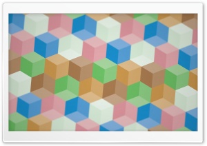 Colorful Polygons Ultra HD Wallpaper for 4K UHD Widescreen desktop, tablet & smartphone