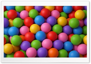 Colorful Spheres 4K UHD Wallpaper for Widescreen and UltraWide Desktop, UltraHD TV, Smartphone, Tablet
