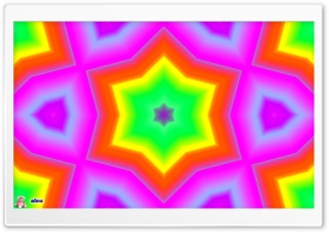 Colorful Stars 4K UHD Wallpaper for Widescreen and UltraWide Desktop, UltraHD TV, Smartphone, Tablet