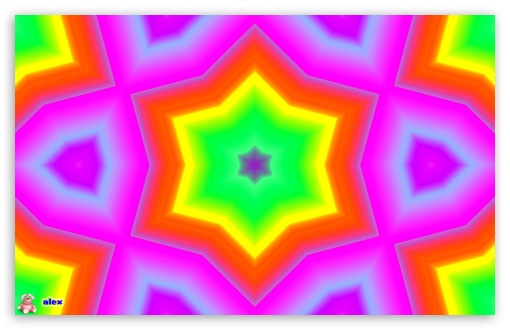 Colorful Stars UltraHD Wallpaper for Widescreen 16:10 ;