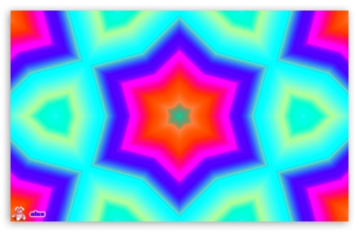 Colorful Stars Background UltraHD Wallpaper for Widescreen 16:10 ;