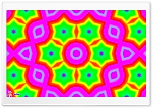 Colorful Stars Circle 4K UHD Wallpaper for Widescreen and UltraWide Desktop, UltraHD TV, Smartphone, Tablet