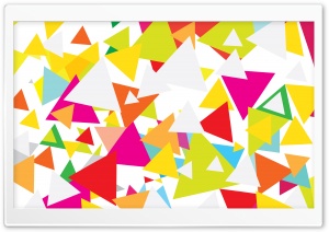 Colorful Triangles Ultra HD Wallpaper for 4K UHD Widescreen desktop, tablet & smartphone