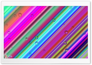 Colorful Water Drops 4K UHD Wallpaper for Widescreen and UltraWide Desktop, UltraHD TV, Smartphone, Tablet