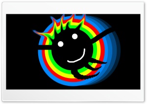 Colorfull Smiley Face Ultra HD Wallpaper for 4K UHD Widescreen Desktop, Lockscreen, Screensaver, TV, Tablet, Smartphone