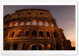 Colosseum Amphitheatre, Rome, Italy Ultra HD Wallpaper for 4K UHD Widescreen desktop, tablet & smartphone