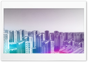 Colourful City Ultra HD Wallpaper for 4K UHD Widescreen desktop, tablet & smartphone