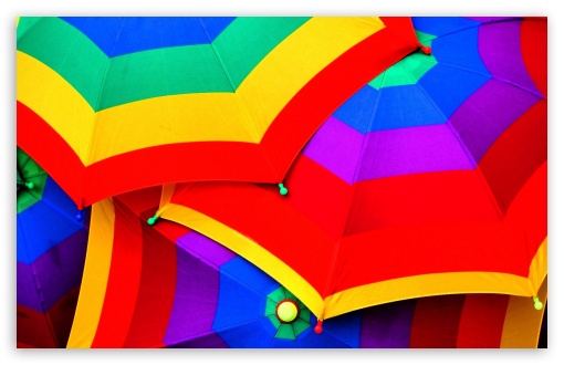 colorful umbrella wallpaper
