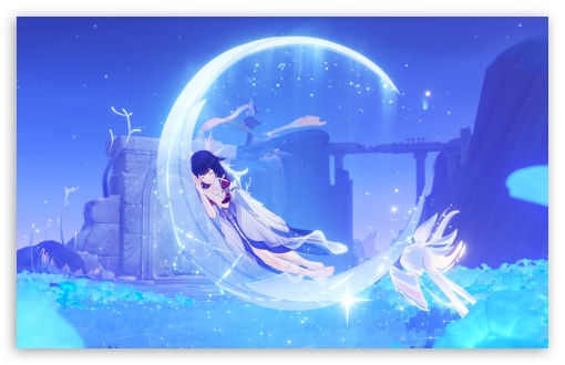 Columbina, Genshin Impact   A Traveler on a Winter's Night UltraHD Wallpaper for UHD 16:9 ; HD 16:9 ; UltraWide 21:9 24:10 32:9 32:10 ; Widescreen 16:10 5:3 ; Fullscreen 4:3 5:4 3:2 ; Tablet 1:1 ; Mobile 9:16 9:19.5 9:20 10:16 2:3 3:5 3:4 ; Dual 16:10 5:3 16:9 4:3 5:4 3:2 ;