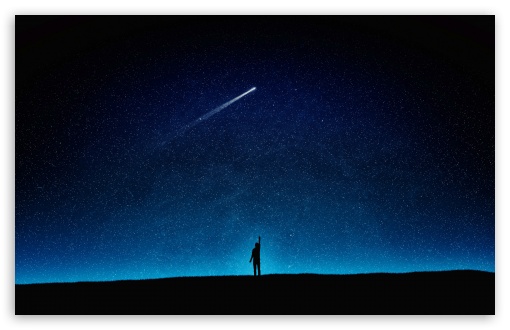 Comet in the Sky Art UltraHD Wallpaper for UHD 16:9 ; HD 16:9 ; UltraWide 21:9 24:10 ; Widescreen 16:10 5:3 ; Fullscreen 4:3 5:4 3:2 ; Tablet 1:1 ; Mobile 9:16 9:19.5 9:20 10:16 2:3 3:5 3:4 ; Dual 5:4 ;