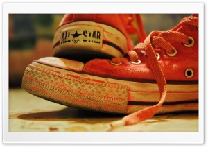 Converse Red Sneakers Ultra HD Wallpaper for 4K UHD Widescreen desktop, tablet & smartphone