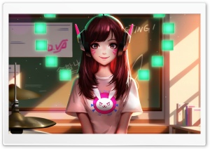 Cool Anime Girl Ultra HD Wallpaper for 4K UHD Widescreen desktop, tablet & smartphone
